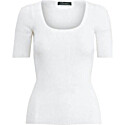 Kate Middleton wearing Lauren Ralph Lauren Cotton-Blend Puff-Sleeve Top
